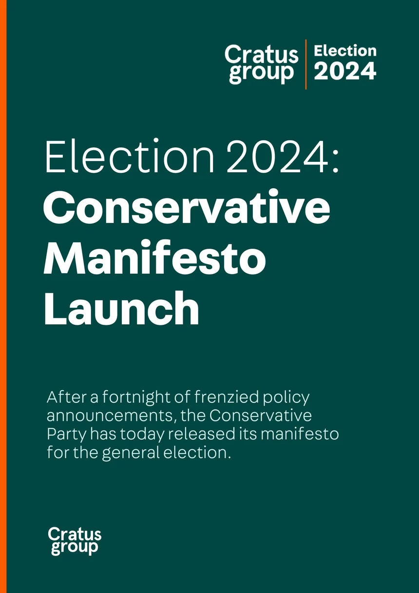 Manifesto Analysis 2024: Conservatives 1